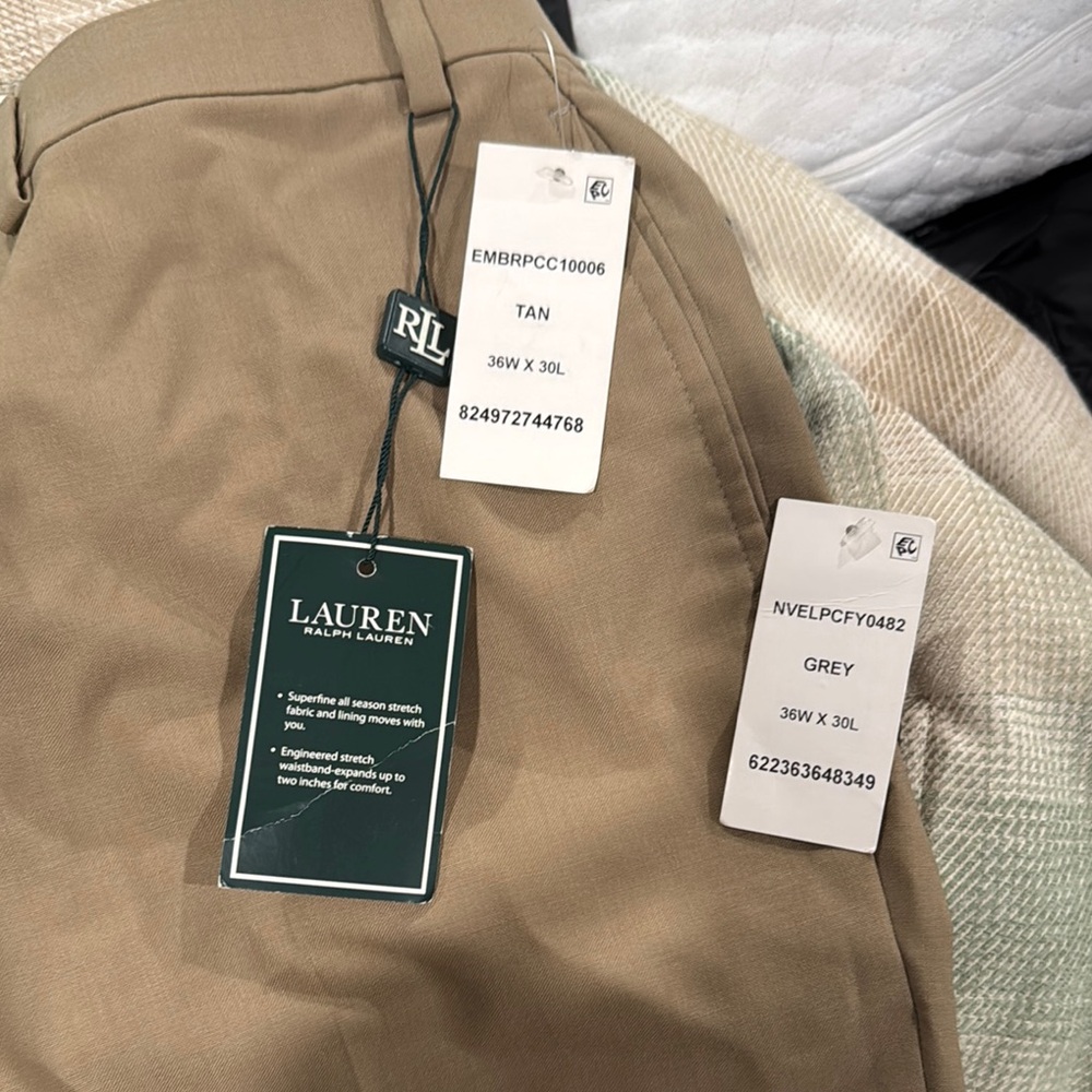 Lauren Ralph Lauren Men's Tan Pants